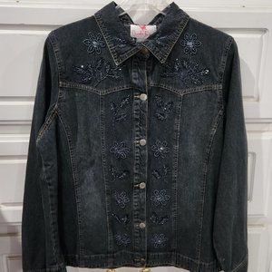 SAKE! Quacker Factory Jean Jacket